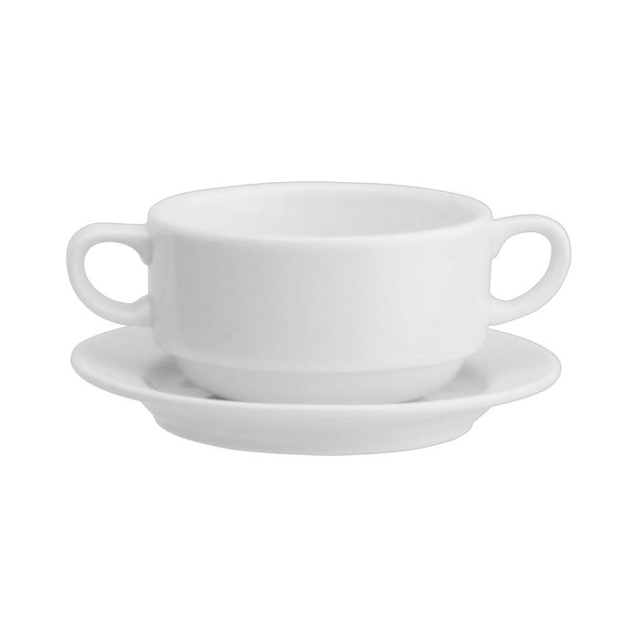 Avet Taza Consomé P 310 Ml Porcelana Rim (6 Unidades) Avet Taza Consomé P 310 Ml Porcelana Rim (6 Unidades)